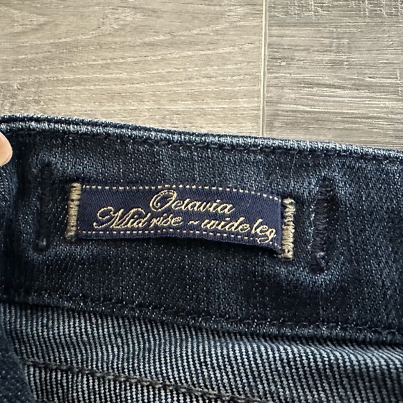 👖FIDELITY DENIM👖 EUC Octavia Wide Leg Mid-Rise Jeans - Picture 6 of 11